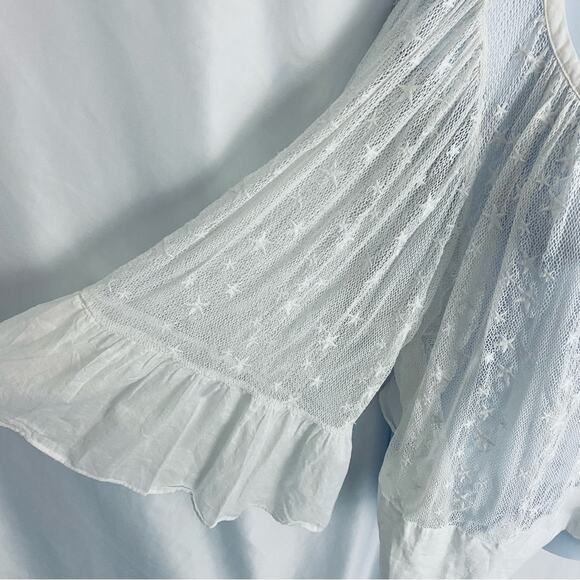 Anthropologie Akemi + Kin Lace Star Top Size Small - Picture 4 of 10